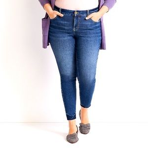 Plus Size m jeans by maurices™ Everflex™ Super Skinny Mid Rise Ankle Jean 16W